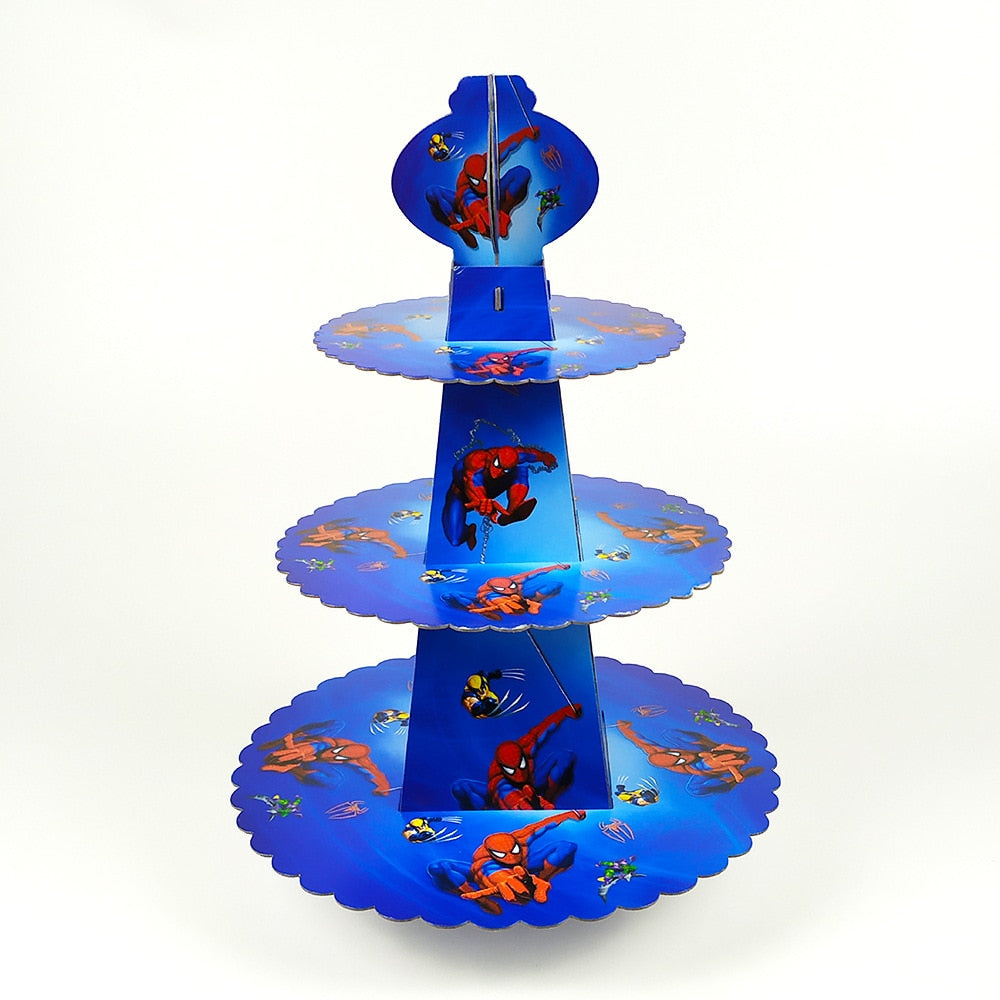 Decoração de Aniversário do Homem Aranha Azul