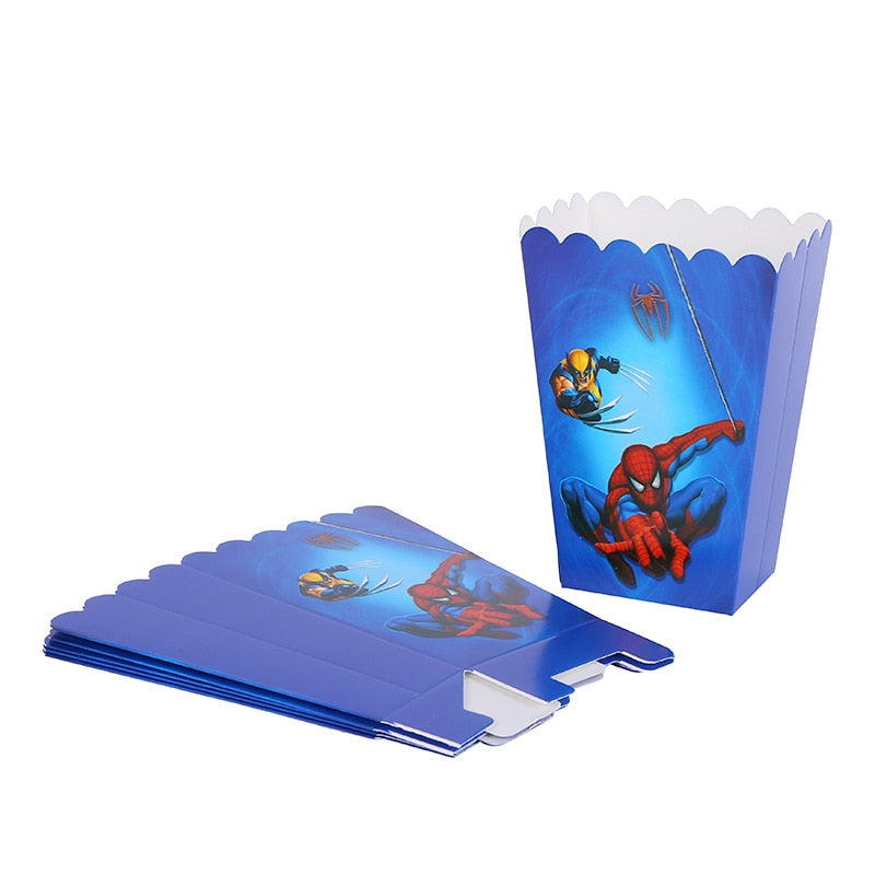 Decoração de Aniversário do Homem Aranha Azul