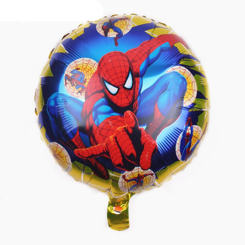 Decoração de Aniversário do Homem Aranha Azul