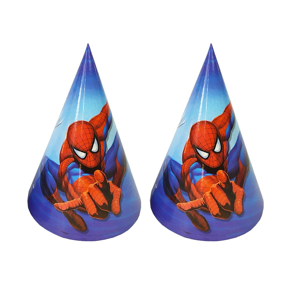 Decoração de Aniversário do Homem Aranha Azul