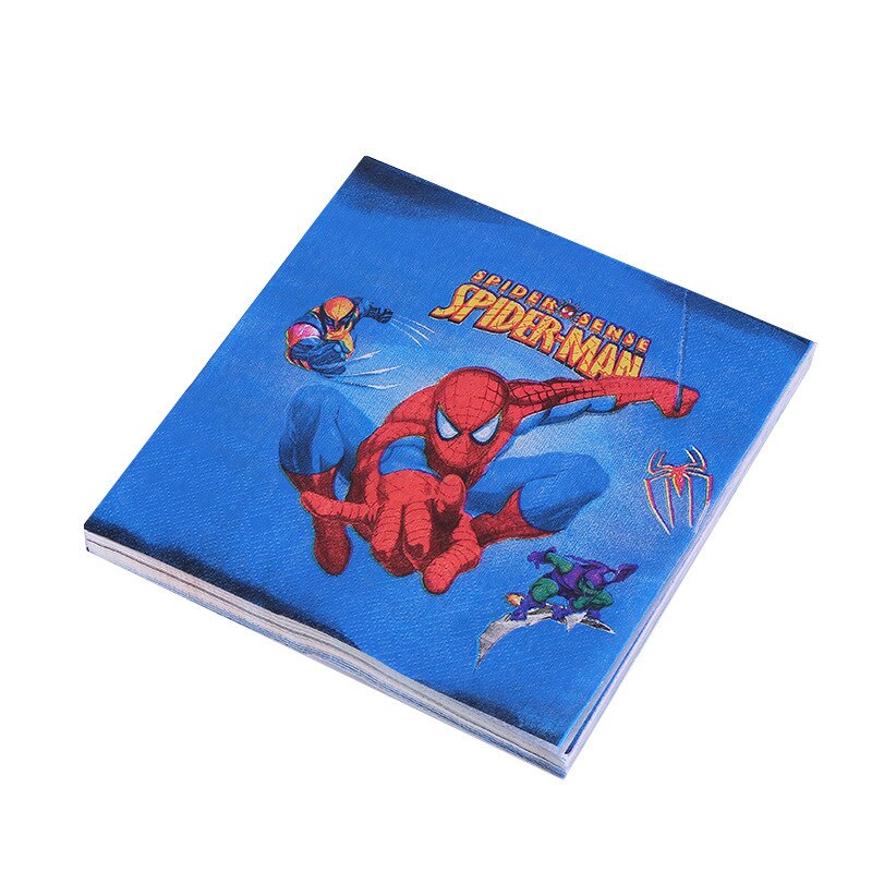 Decoração de Aniversário do Homem Aranha Azul