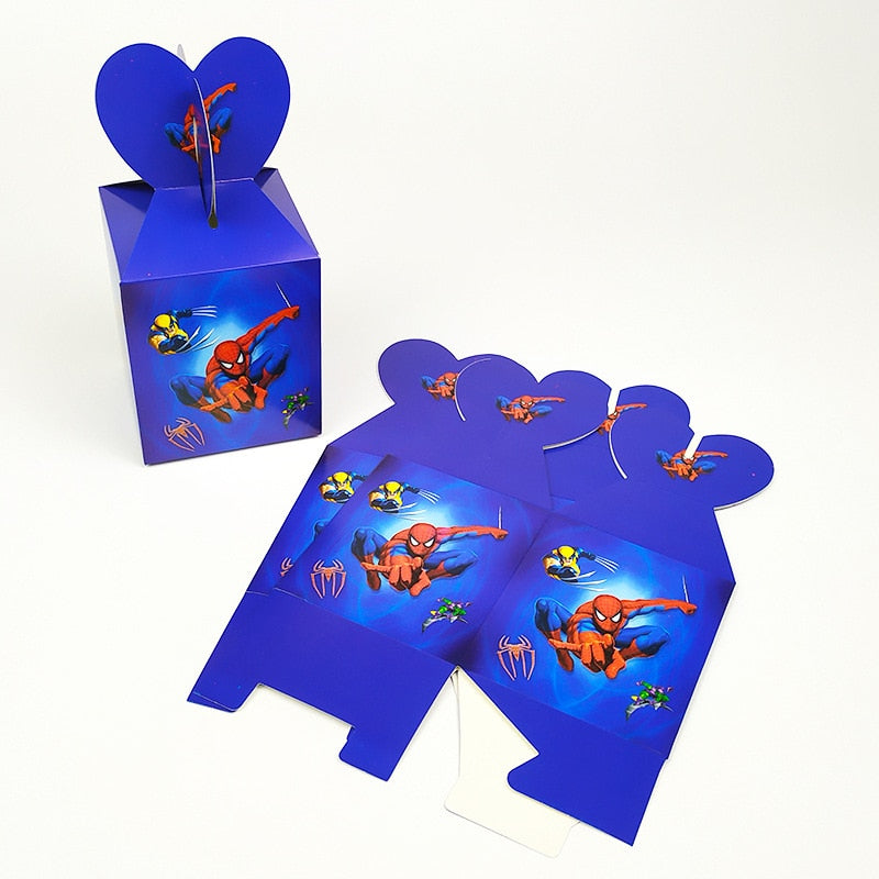 Decoração de Aniversário do Homem Aranha Azul