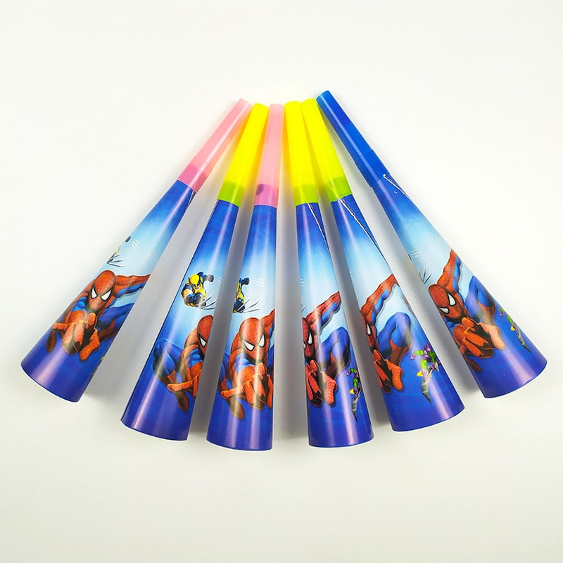 Decoração de Aniversário do Homem Aranha Azul