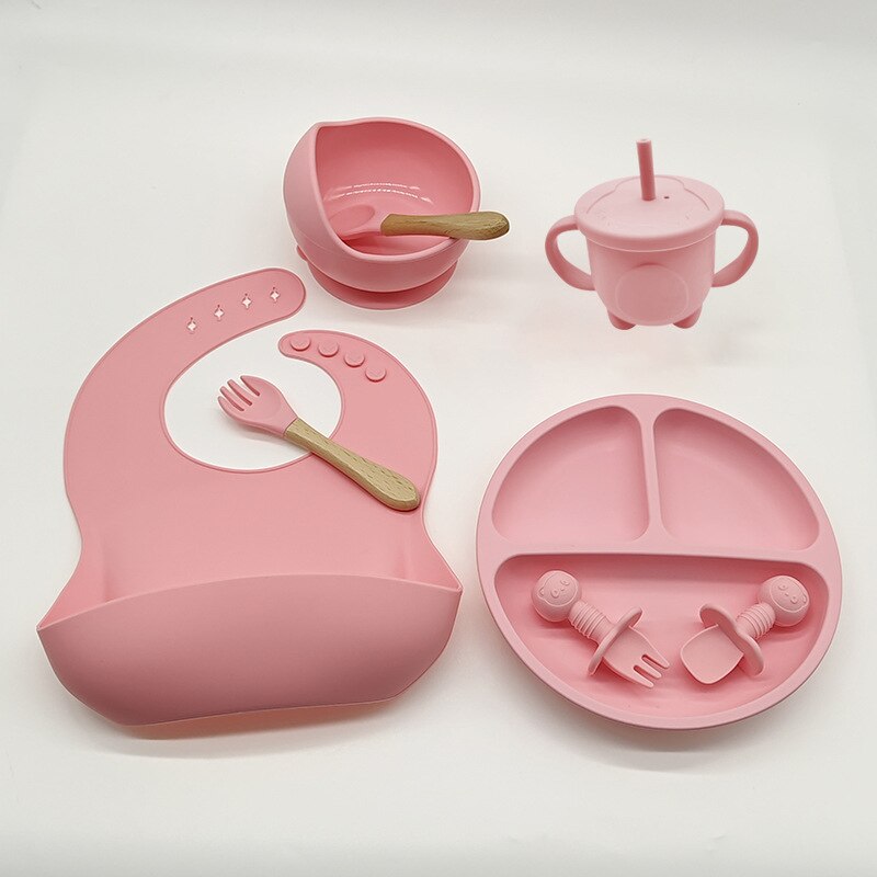 Kit com Utensílios para Alimentação Infantil