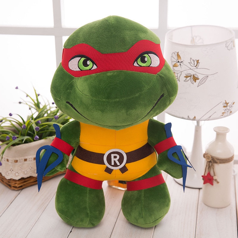 As Tartarugas Ninja em Pelúcia - 20 a 25 cm