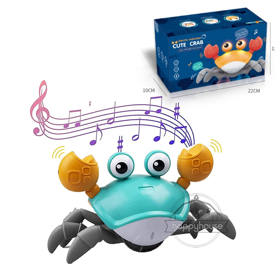 Brinquedo musical, com luzes e que se movimenta e desvia dos obstáculos super interativo para criança
