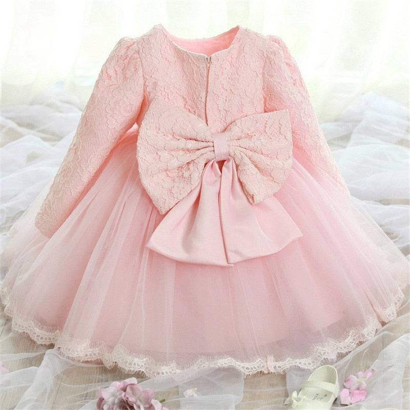 Vestido para Batizado - 3 meses a 24 meses