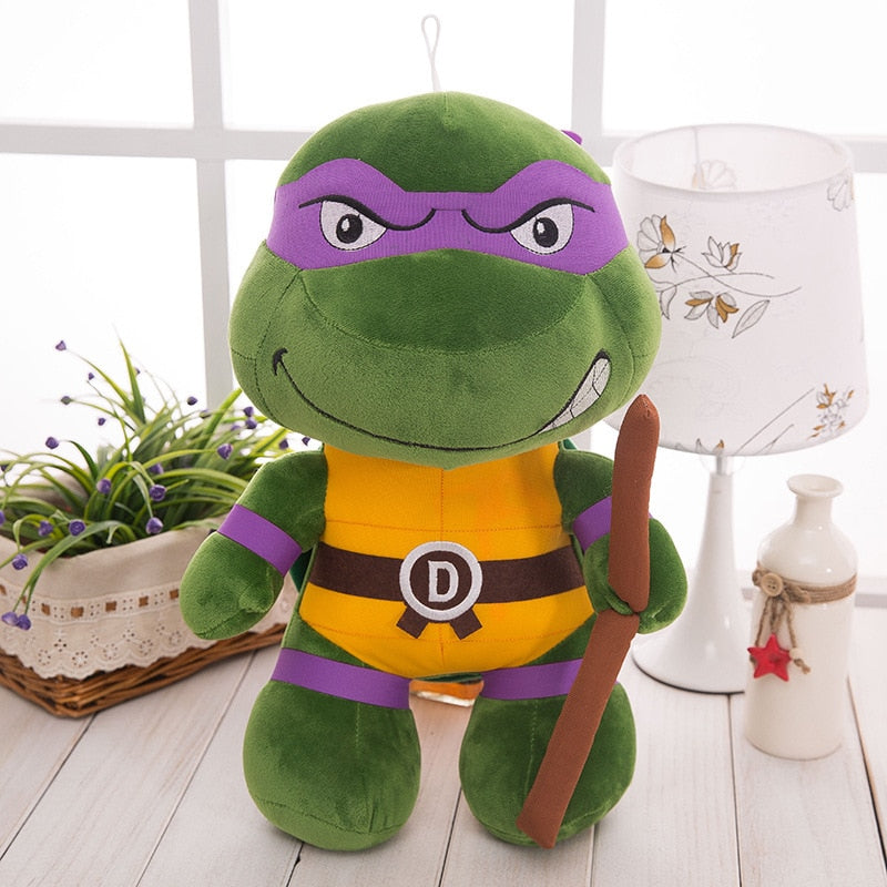 As Tartarugas Ninja em Pelúcia - 20 a 25 cm