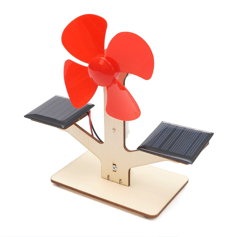 DIY Ventilador Solar de Madeira