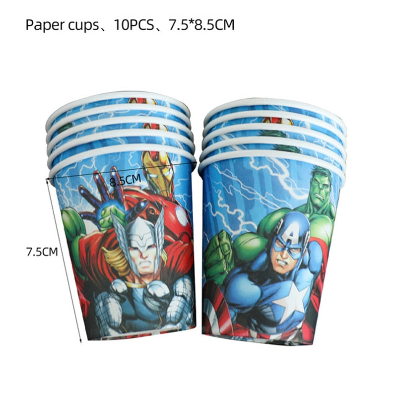 Decoração para festas no tema Os Vingadores