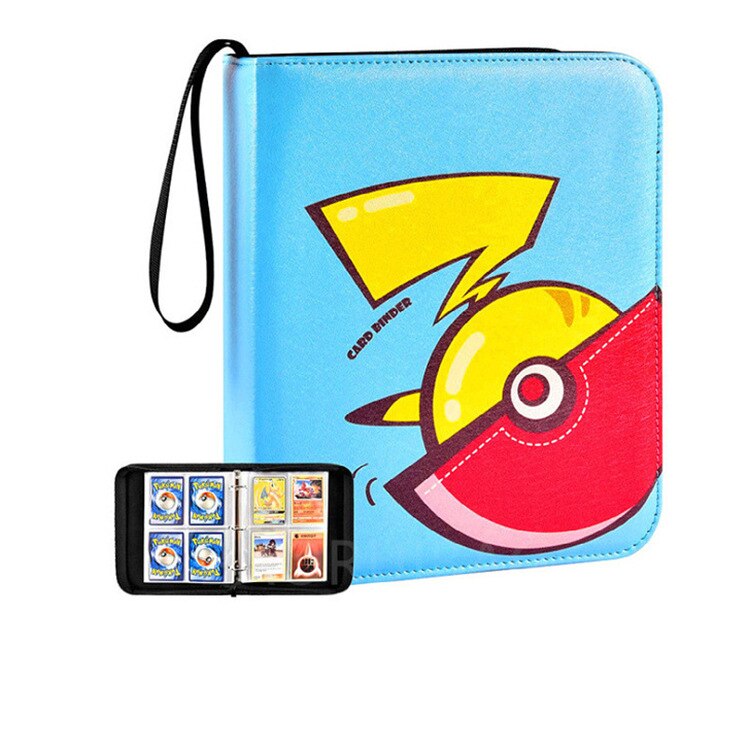 Livro Porta cartão de Anime do Pokémon de 200 Espaços para Colecionadores