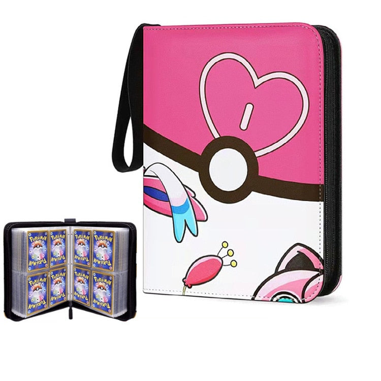 Livro Porta cartão de Anime do Pokémon de 200 Espaços para Colecionadores