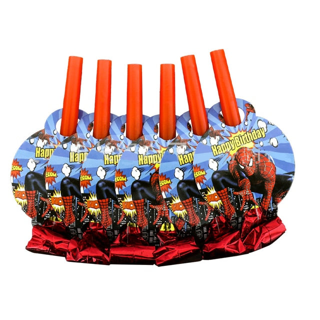 Decoração de Aniversário Homem Aranha Vermelha