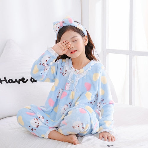 Pijama Lindo de Inverno para Meninas - 8 a 16 anos