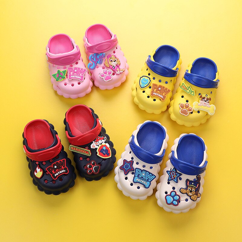Crocs da Patrulha Canina Antiderrapante - 14 a 20 cm