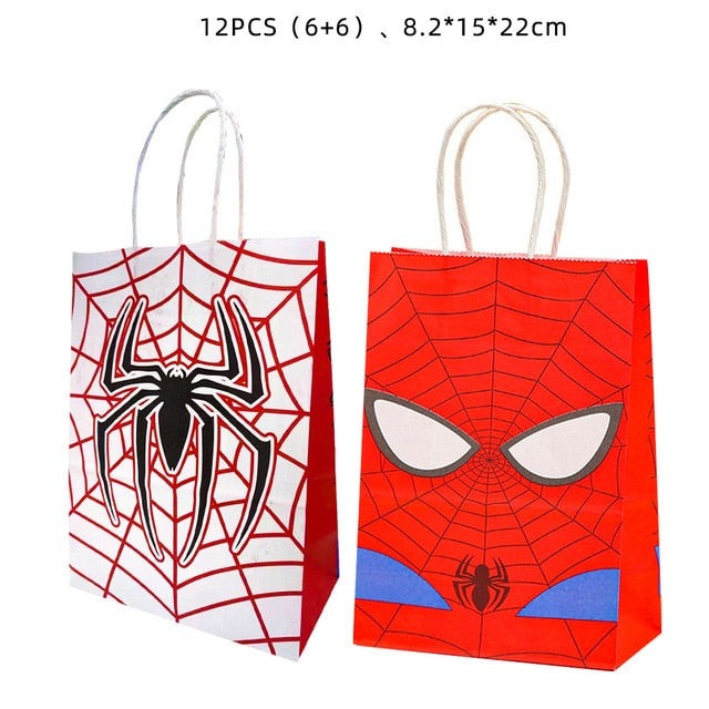 Decoração de Aniversário Homem Aranha Vermelha