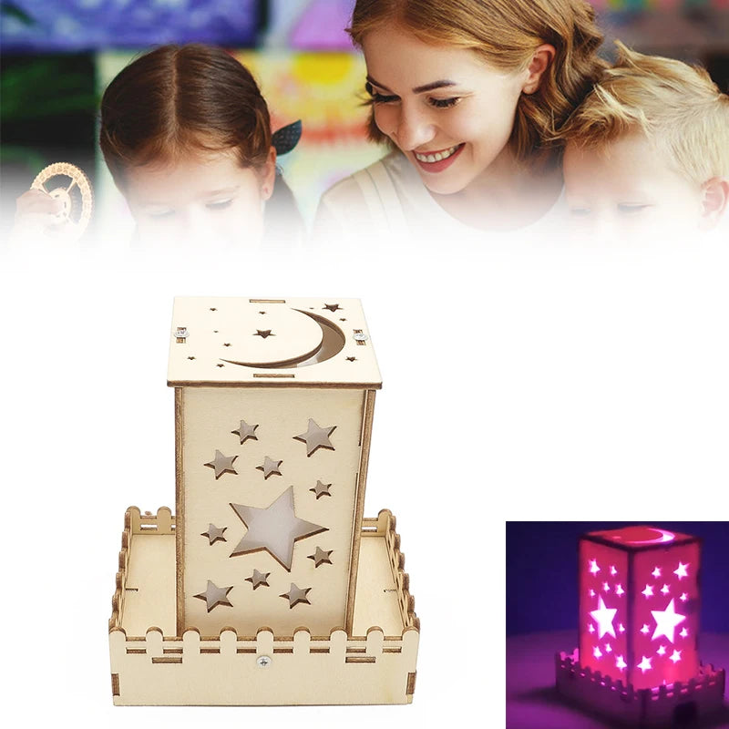 DIY Lâmpada Lua e Estrelas