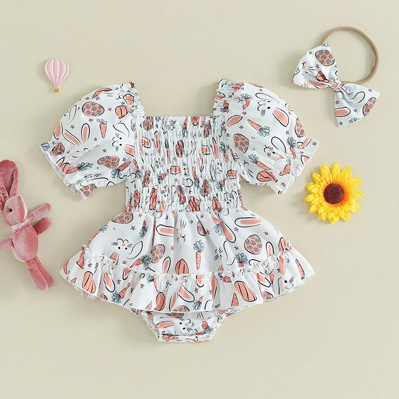 Body Coelhinho com Babado - 3 a 18 meses
