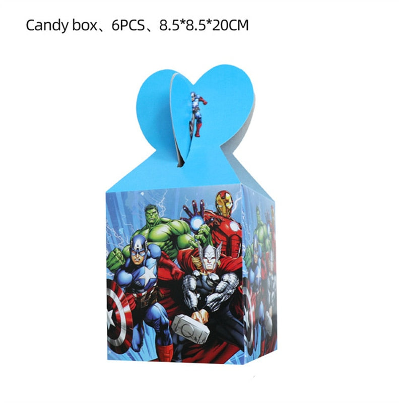 Decoração para festas no tema Os Vingadores