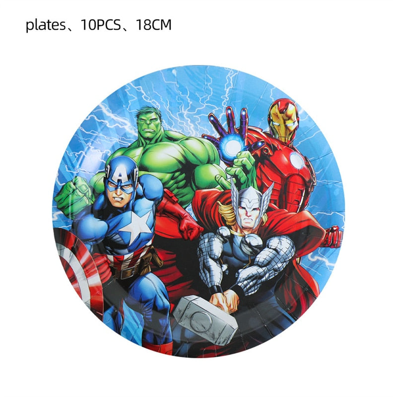 Decoração para festas no tema Os Vingadores