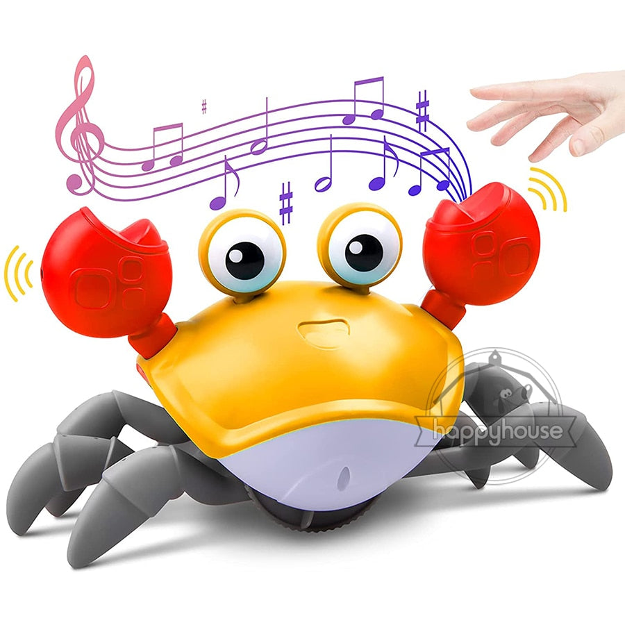 Brinquedo musical, com luzes e que se movimenta e desvia dos obstáculos super interativo para criança