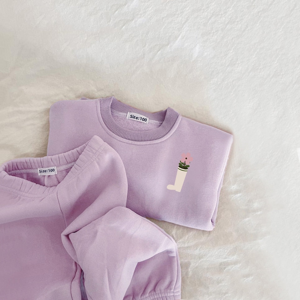 Conjunto Moletom e Calça - 3 meses a 5 anos