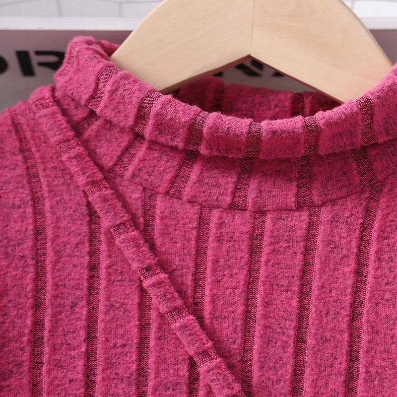 Vestido Listrado Pink - 8 a 12 anos