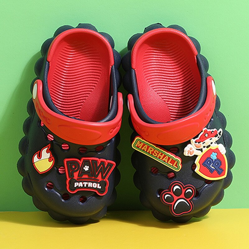Crocs da Patrulha Canina Antiderrapante - 14 a 20 cm