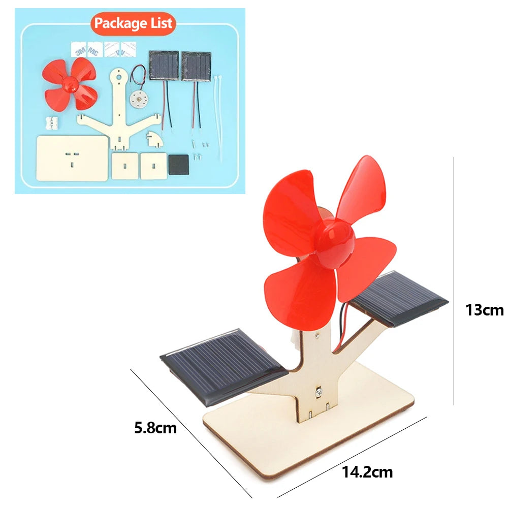 DIY Ventilador Solar de Madeira