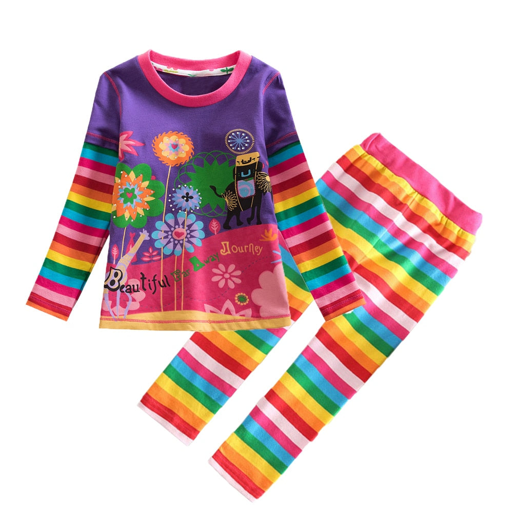Conjunto Colorido Coleção Nuvem - 3 a 12 anos