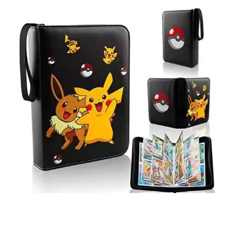 Livro Porta cartão de Anime do Pokémon de 200 Espaços para Colecionadores