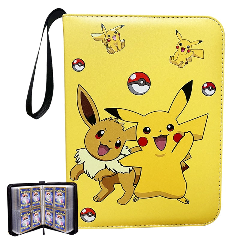 Livro Porta cartão de Anime do Pokémon de 200 Espaços para Colecionadores