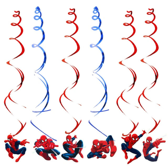 Decoração de Aniversário Homem Aranha Vermelha