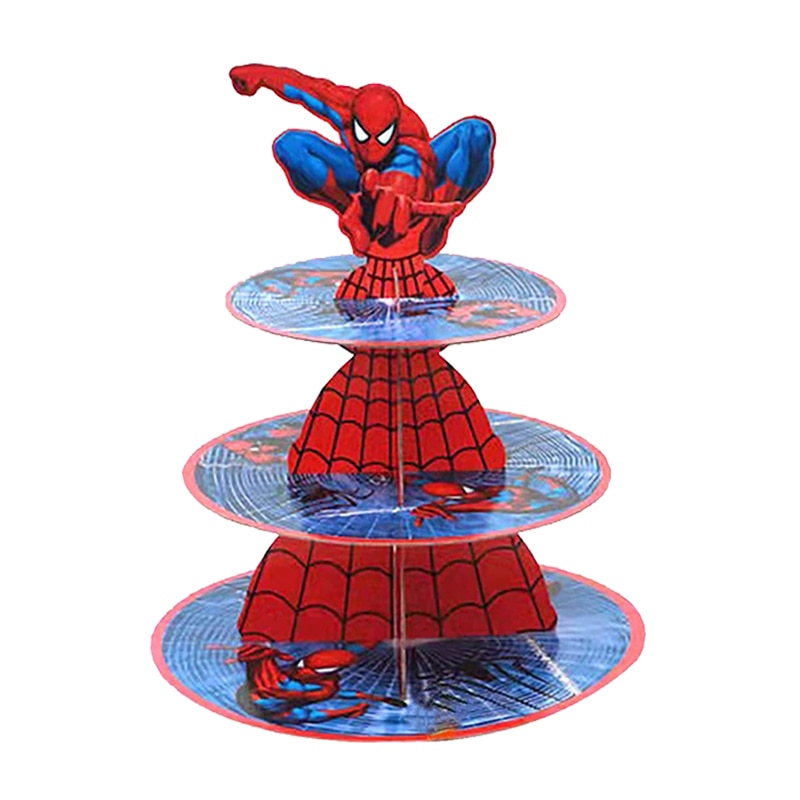 Decoração de Aniversário Homem Aranha Vermelha