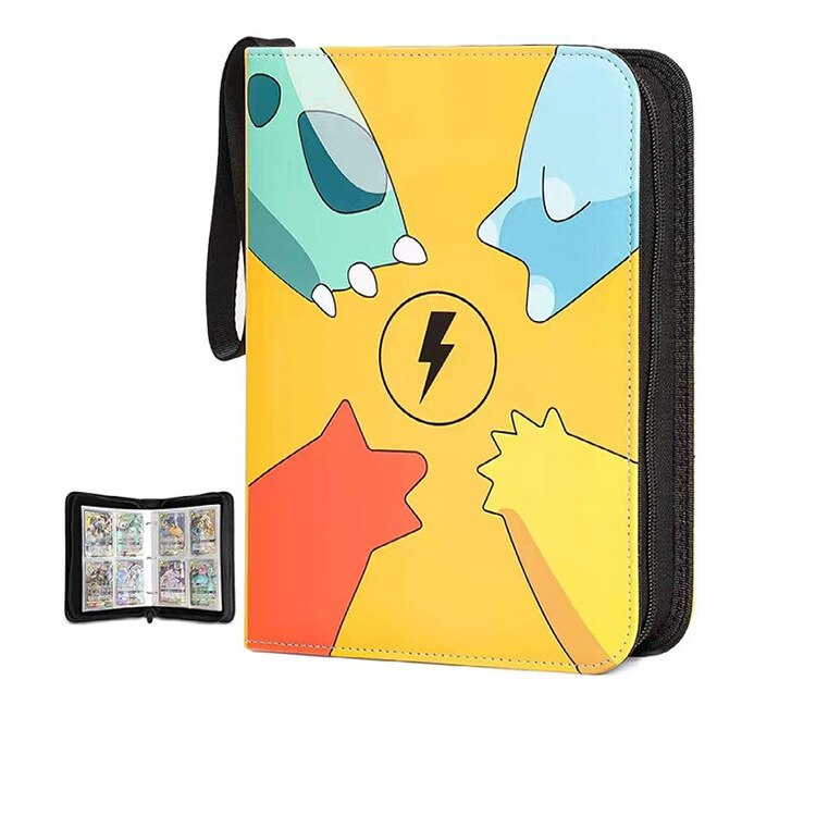 Livro Porta cartão de Anime do Pokémon de 200 Espaços para Colecionadores