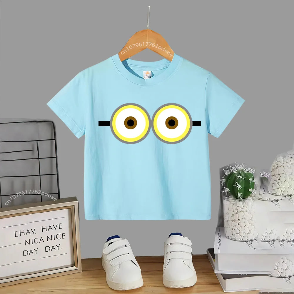 Camisa Minions - 2 a 15 anos