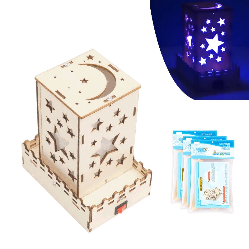DIY Lâmpada Lua e Estrelas