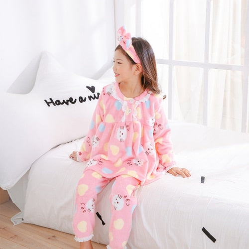 Pijama Lindo de Inverno para Meninas - 8 a 16 anos
