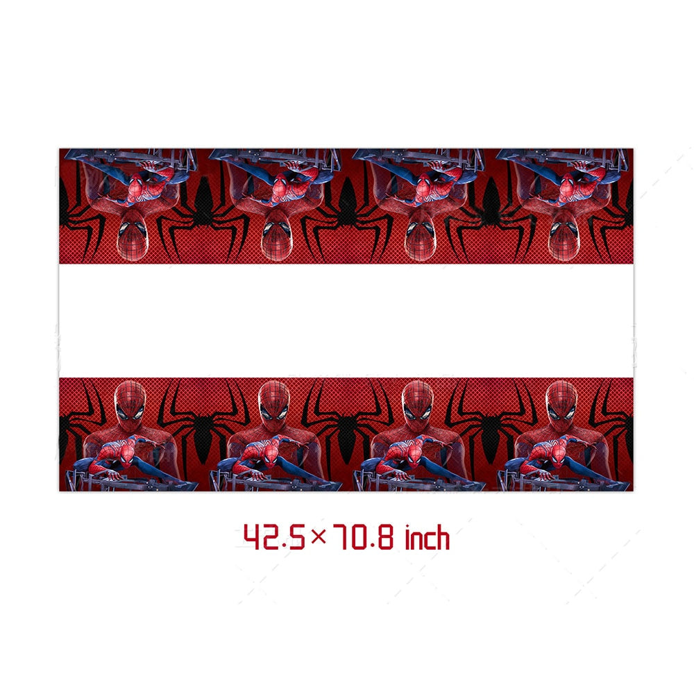 Decoração de Aniversário Homem Aranha Vermelha