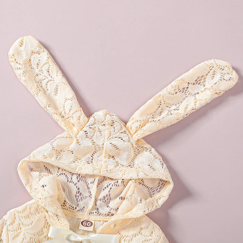 Body de Renda Coelhinho - 3 a 24 meses