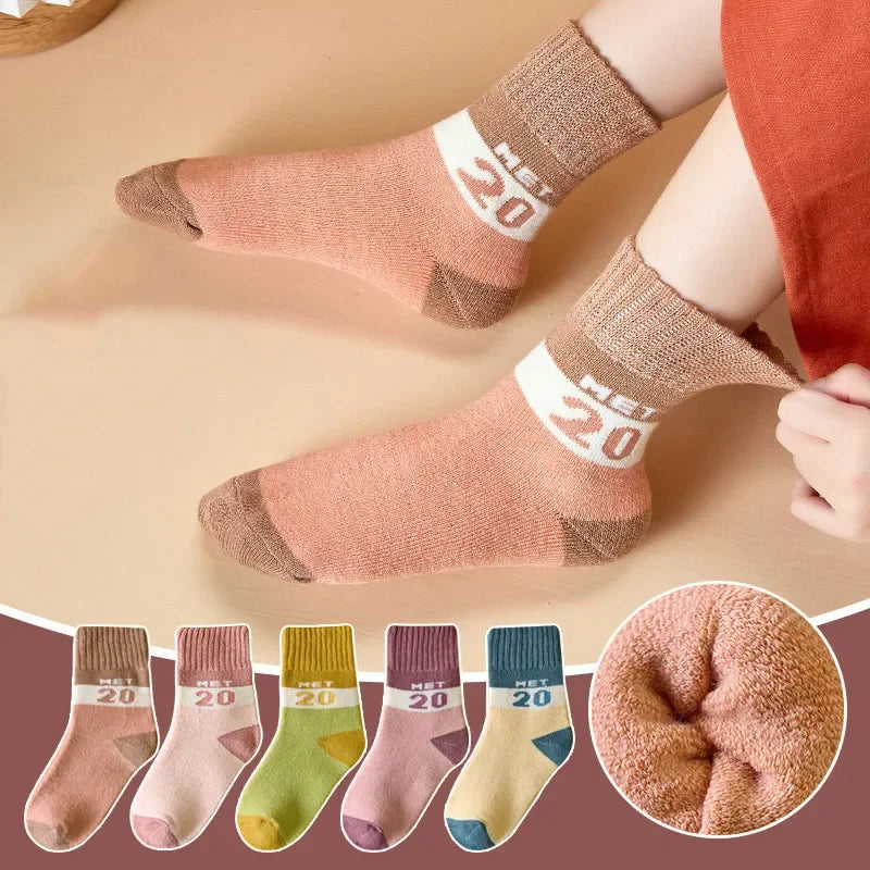 Pack com 5 Pares de Meia - 1 a 12 anos