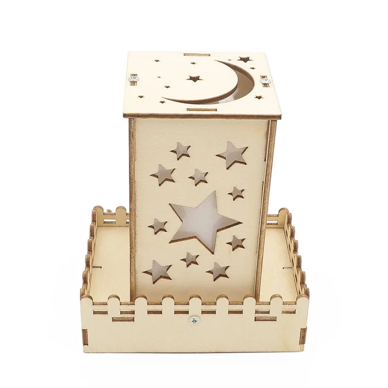 DIY Lâmpada Lua e Estrelas
