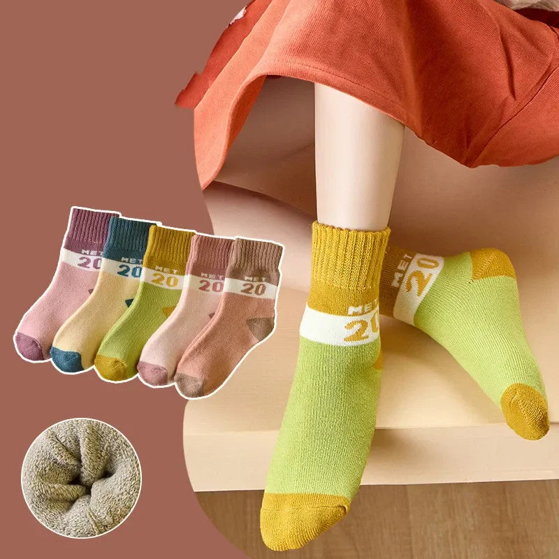 Pack com 5 Pares de Meia - 1 a 12 anos