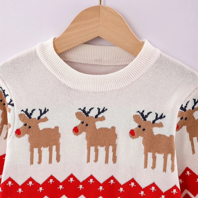 Suéter Rudolph - 3 a 7 anos