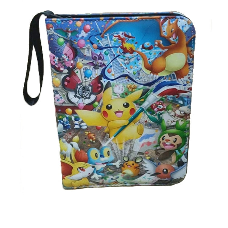 Livro Porta cartão de Anime do Pokémon de 200 Espaços para Colecionadores