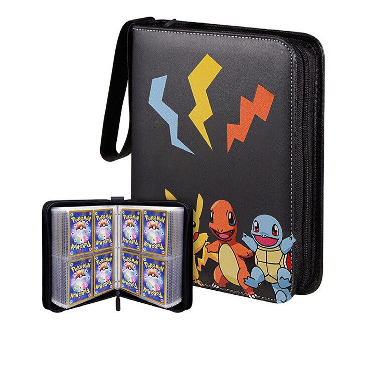 Livro Porta cartão de Anime do Pokémon de 200 Espaços para Colecionadores