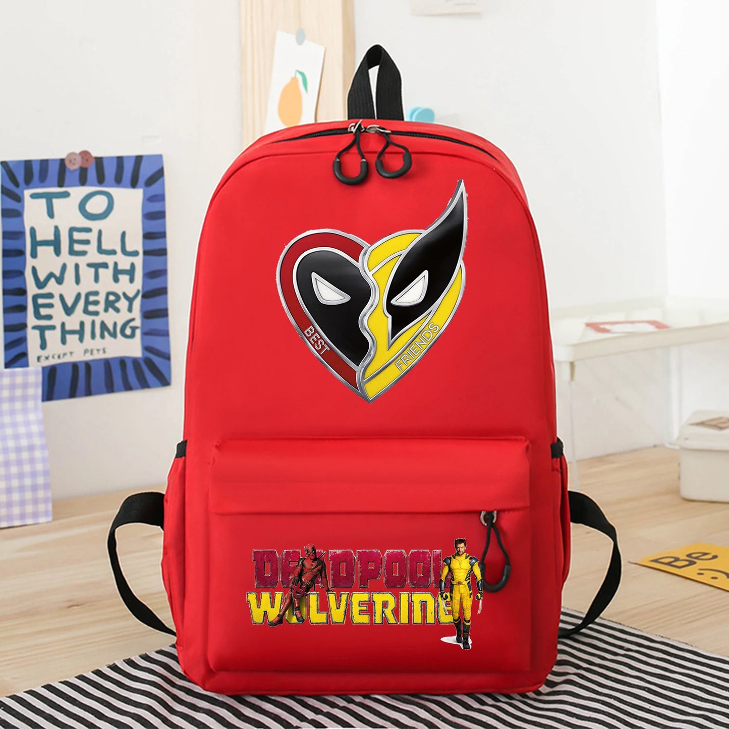 Mochila Wolverine & Deadpool
