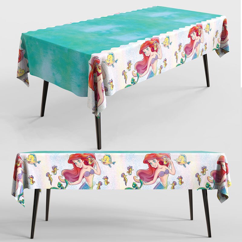 Decoração de Aniversário Pequena Sereia