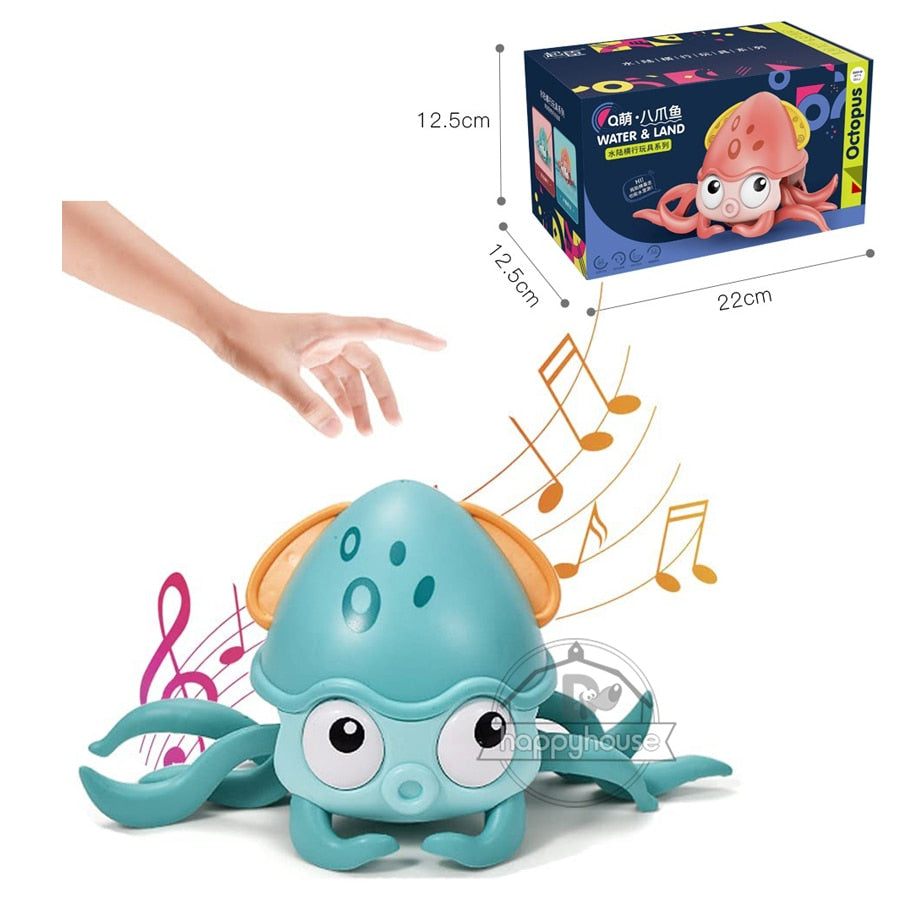Brinquedo musical, com luzes e que se movimenta e desvia dos obstáculos super interativo para criança