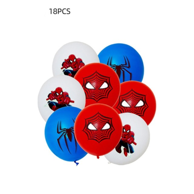 Decoração de Aniversário Homem Aranha Vermelha